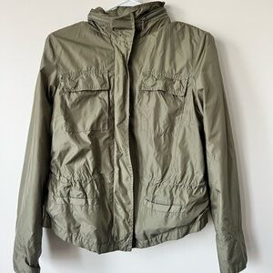 Vintage Gap Windbreaker Utility Jacket Olive Green